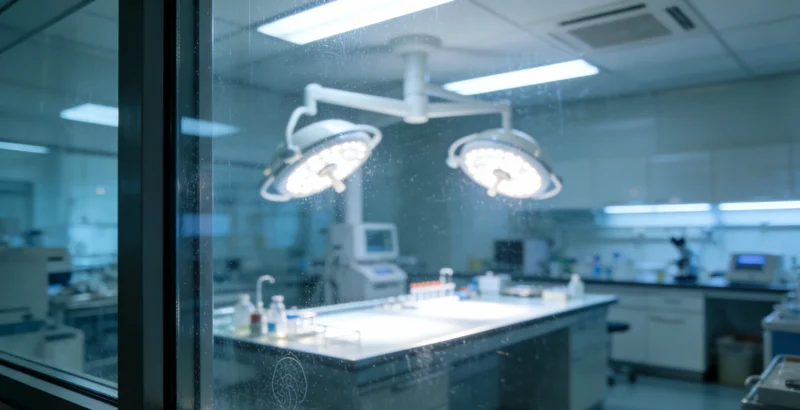 遗传咨询师正在为女性客户详细解读基因检测报告