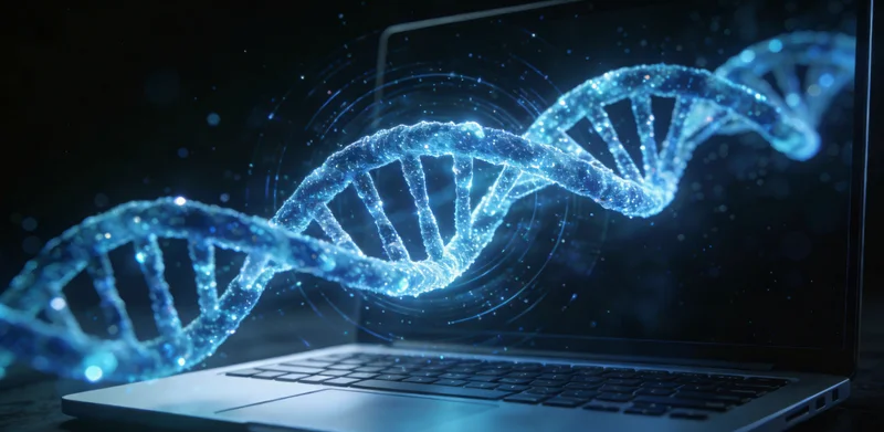 乌兰察布地区患者与医生讨论脑膜瘤基因检测的场景示意图