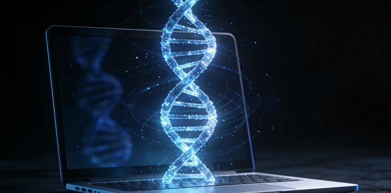 丹东市民咨询医生关于甲状腺基因检测的示意图