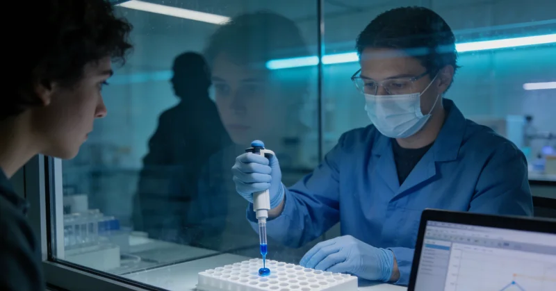 不同类型检测实验室工作场景对比