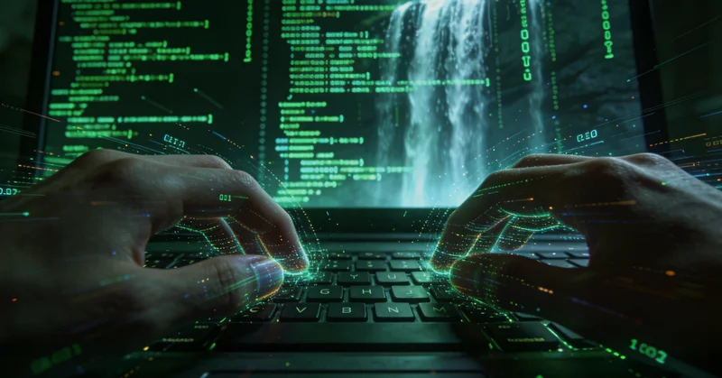 屏幕上显示着清晰的病原体基因分