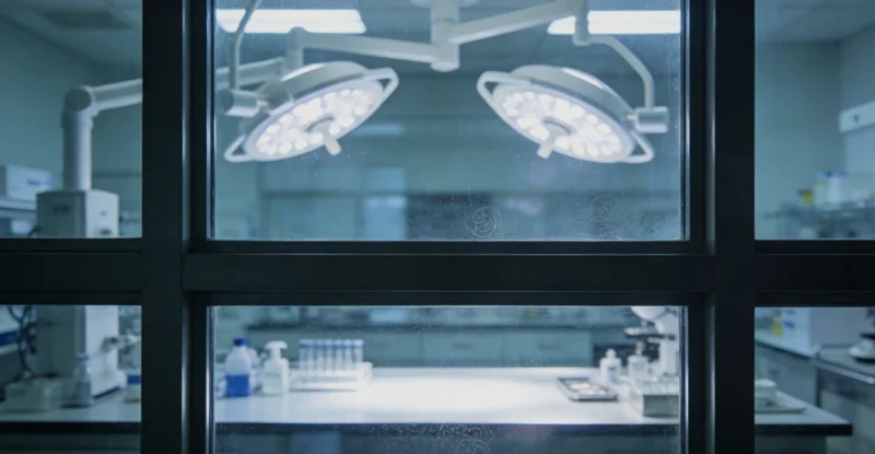 一位专业人士正在操作先进的基因