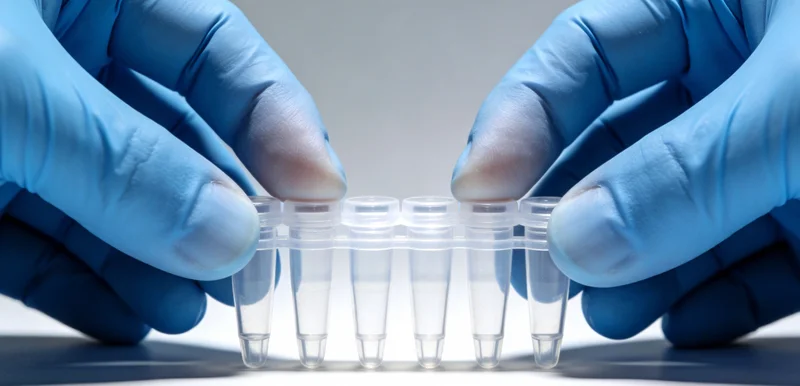 医生正在向脑膜瘤患者家属讲解基因检测报告