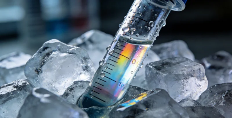 专业冷链运输箱正在被接收，确保