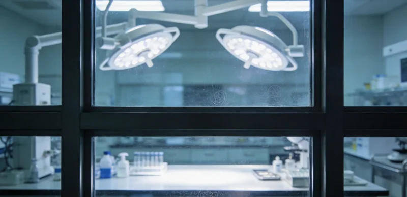 专业实验室内,技术人员操作精密