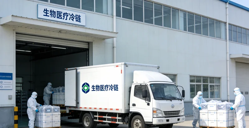 专业人员进行无痛采样及样本冷链