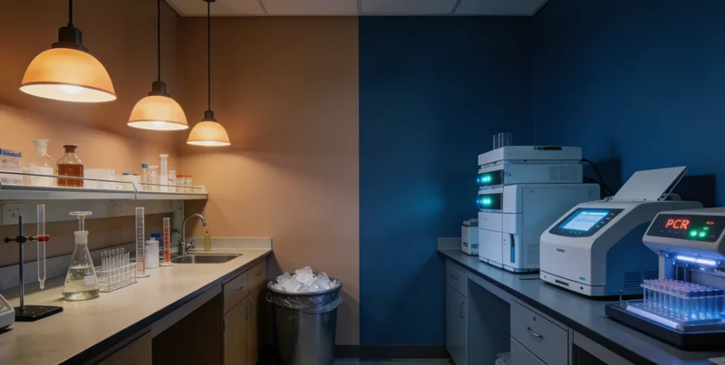 医生正在为一位老人或儿童听诊,