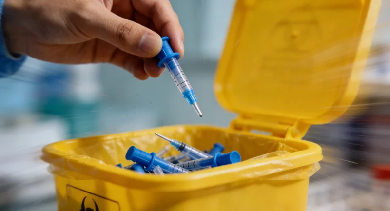 基因检测实验室工作场景