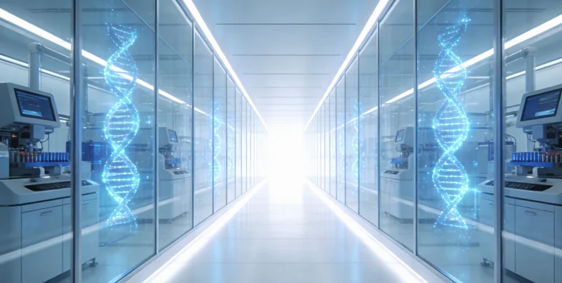 医生正向咨询者解读检测报告结果