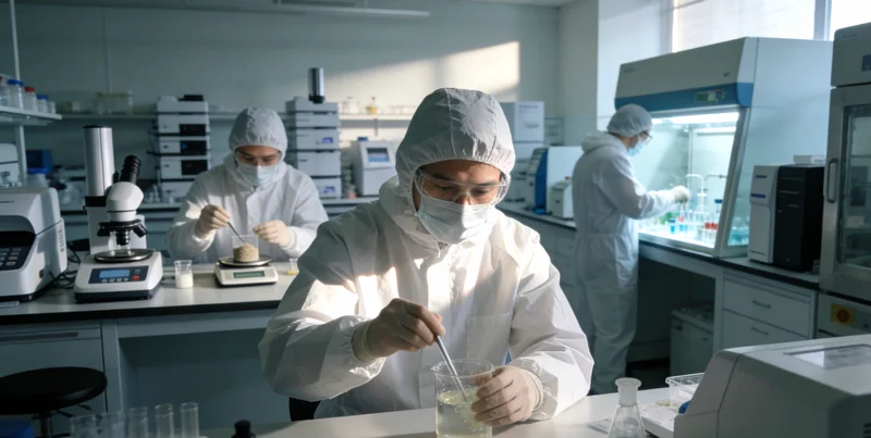 医生正在为患者解读基因检测报告