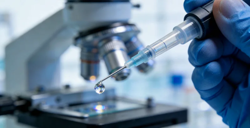 医生为患者解读检测报告