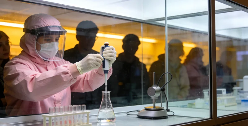 专业基因检测实验室内部环境