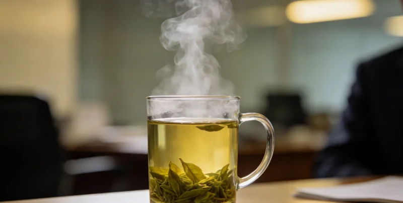 专业人员为市民提供检测报告解读