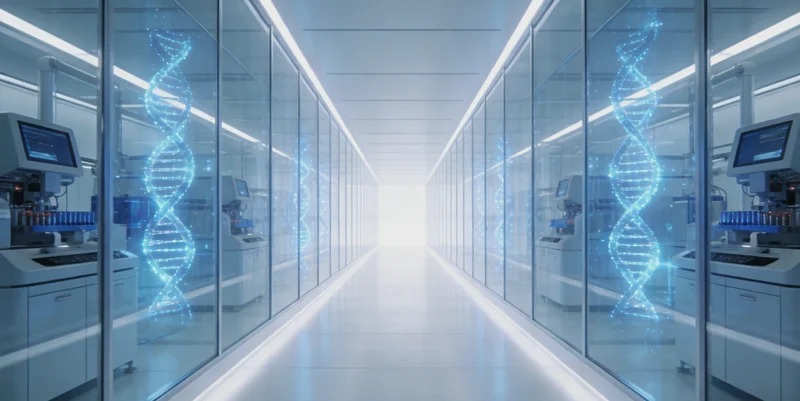 南阳市民在医疗机构咨询基因检测的场景