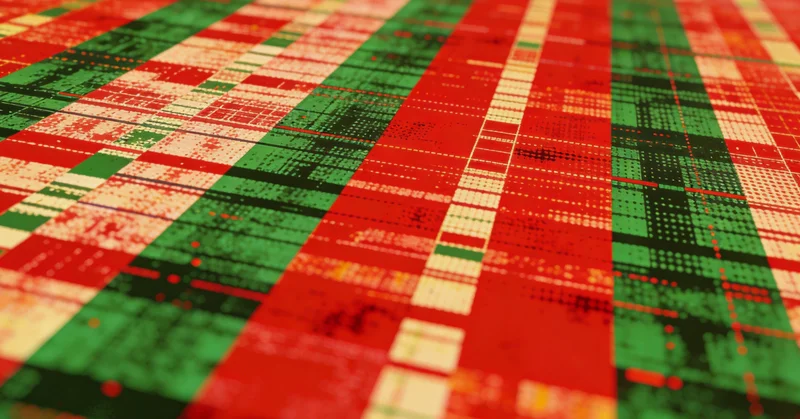 实验室人员进行基因测序操作的场