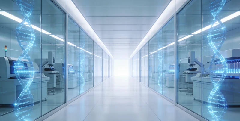 展示呼吸道病原基因检测的采样工