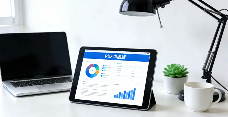 医生在办公室向患者家属讲解检测