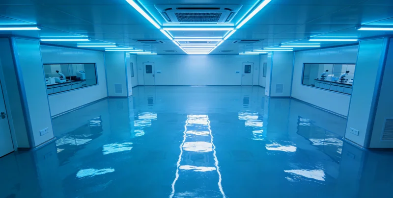 高科技实验室进行基因检测分析的