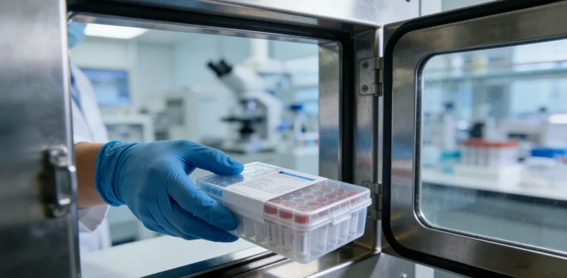 海口某医院基因检测咨询台实景