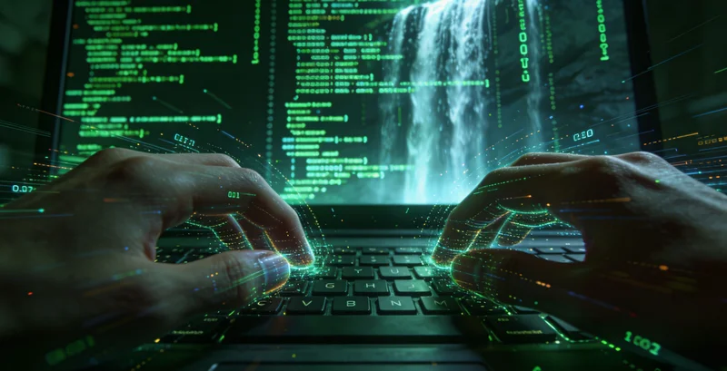 实验室技术人员操作精密仪器进行