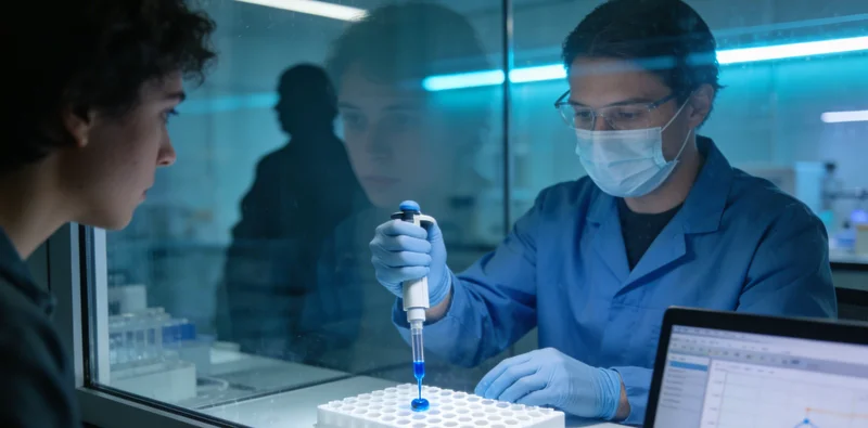 毕节患者家属与医疗人员咨询白血病基因检测相关事宜