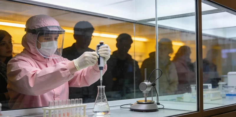 基因检测标准流程示意图:从采样