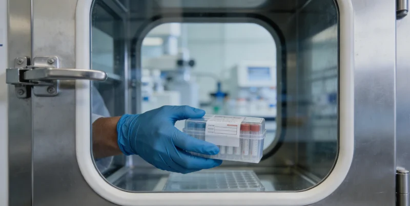 专业人士正在为市民解读基因检测报告