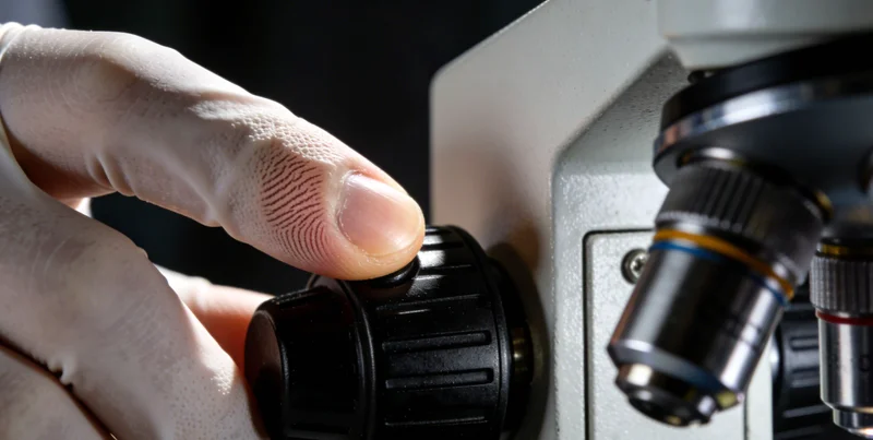 医生为咨询者解读检测报告