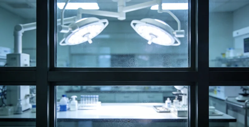 实验室技术人员正在进行PCR加