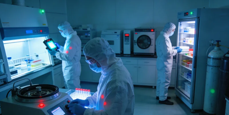 一位专业人士正在电脑前为咨询者