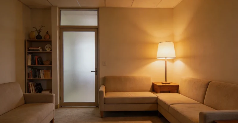 康复中的患者与家人在一起的温馨