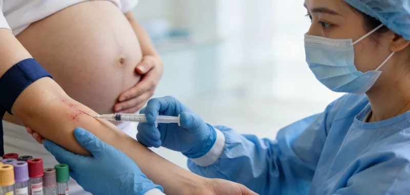 遂宁医生正在向患者家属讲解病情与治疗方案