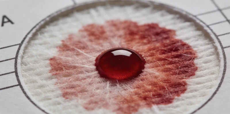 医护人员正在为患者采集血液样本