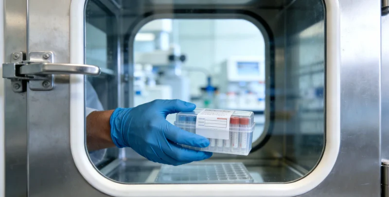 健康顾问正在为六安市民面对面解读基因检测报告，气氛专业且亲切