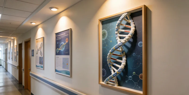 医生正在向患者家属解释脑脊液穿