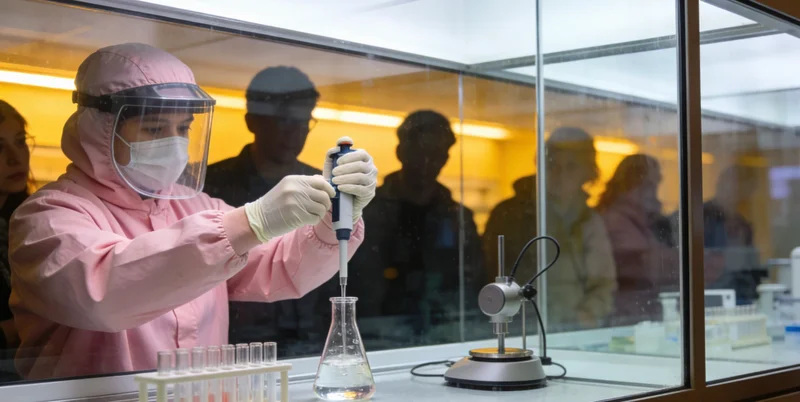 专业人士进行报告解读示意图