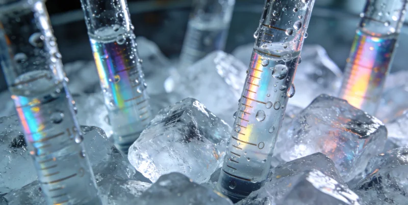 电子显微镜下显示的支原体形态,