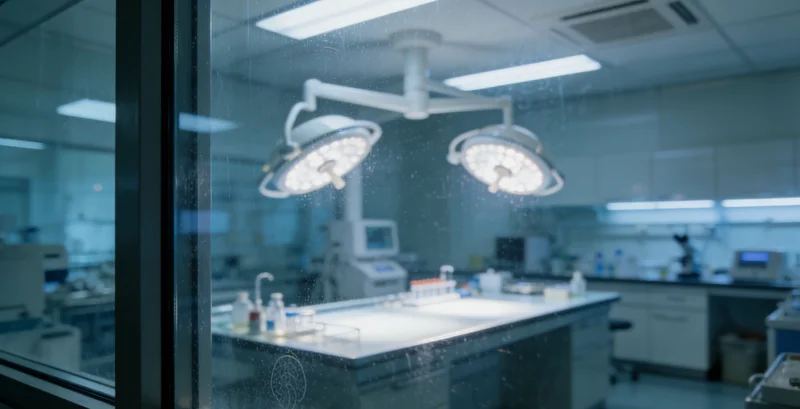 医学顾问正在为患者家庭解读基因检测报告