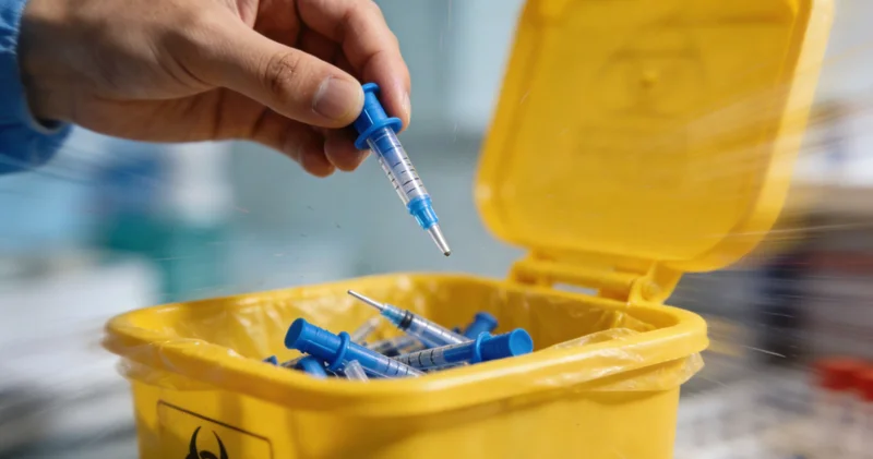 科研人员在实验室内操作高通量测