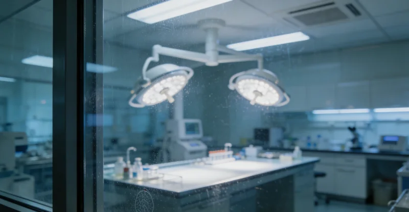 科研人员在现代化基因测序实验室