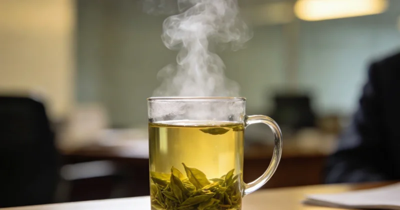 医生与患者正在和谐沟通,背景是