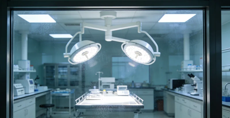 医生正在向患者解释基因检测报告