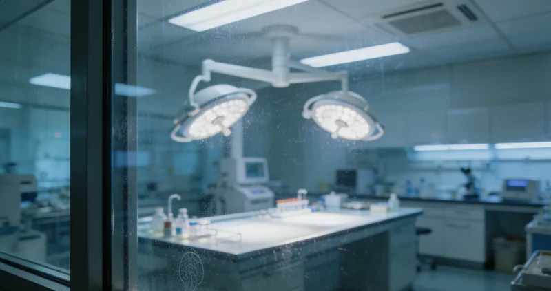 专业人士向家庭讲解病毒基因检测