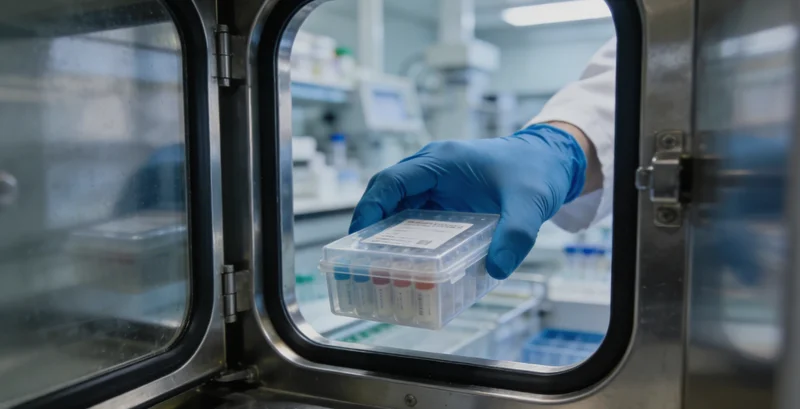 在雅安本地服务点，专业人士正在为市民解读基因检测报告