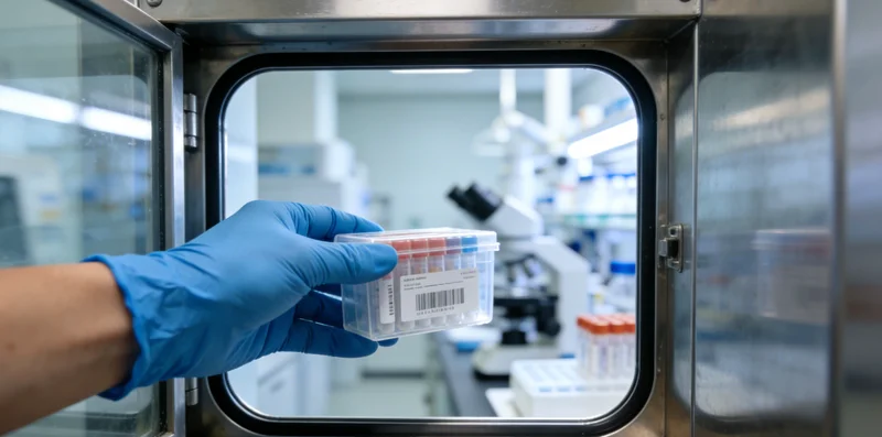 专业人士在解读基因检测报告，体现专业服务