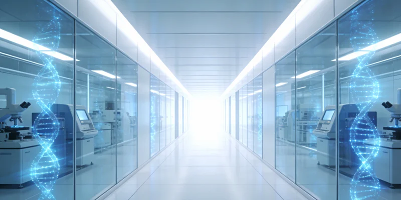 传统病原检测方法示意图，显示其