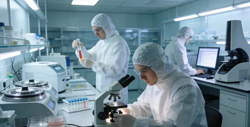 一位女性正在与健康顾问沟通，查看清晰的基因检测报告