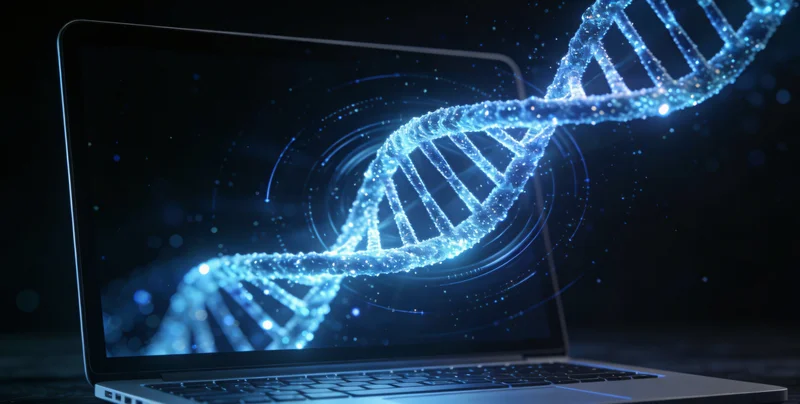 DNA与RNA结合的科技感动态