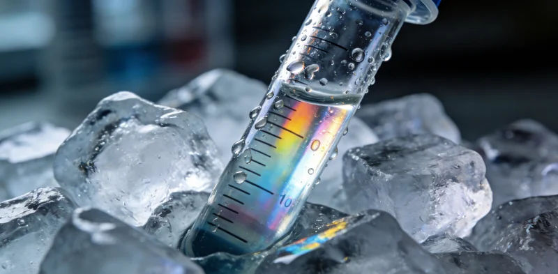 医生进行腰椎穿刺获取脑脊液样本