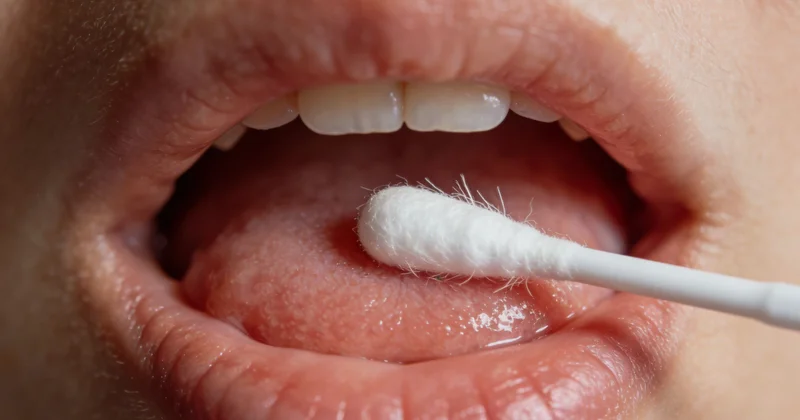 专业医护人员正在为女性咨询者进